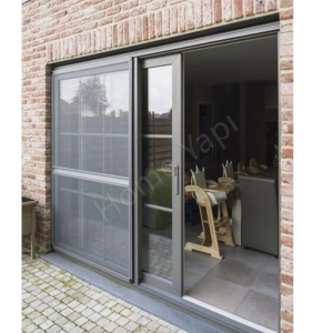 Sürgülü Antrasit Pileli Sineklikli resim1