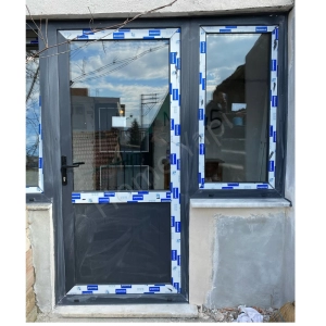 Antrasit Balkon Kapısı Her Ebatta resim1